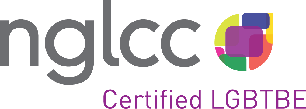 Certified LGBTQ+ Owned and Operated by NGLCC
